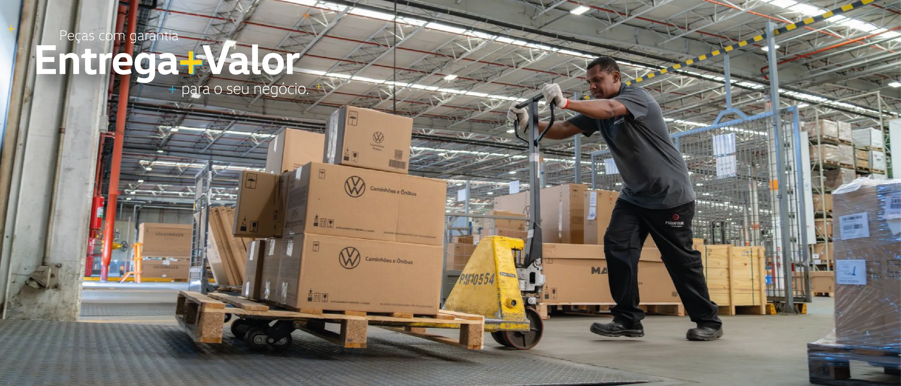 promoção de peças de Caminhões Volkswagen e MAN