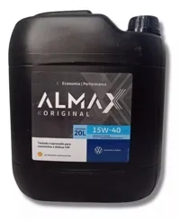 ÓLEO SHELL 15W40 MINERAL ALMAX 20L ORIGINAL VOLKSWAGEN