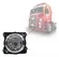 FAROL DE LED EURO 6 LADO ESQUERDO 24V VW CONSTELLATION